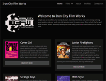 Tablet Screenshot of ironcityfilmworks.com